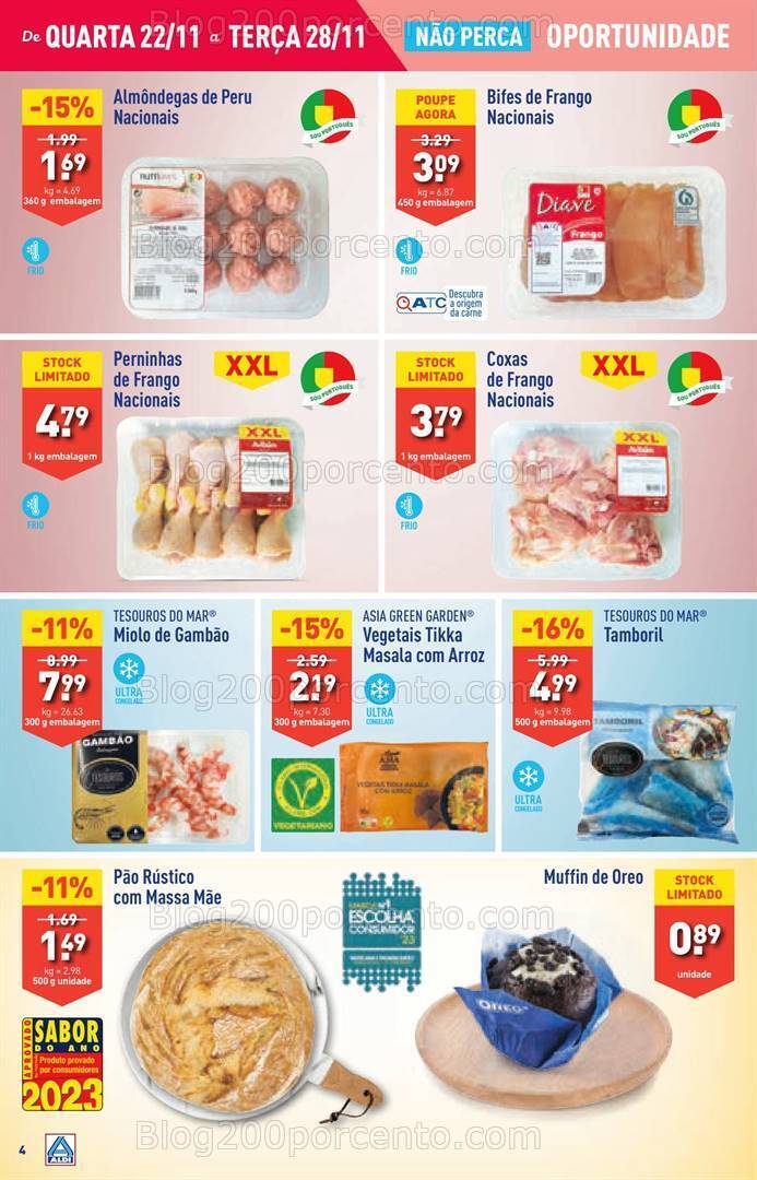 Antevisão Folheto ALDI Promoções de 22 a 28 novembro