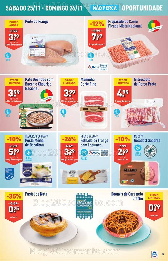Antevisão Folheto ALDI Promoções de 22 a 28 novembro