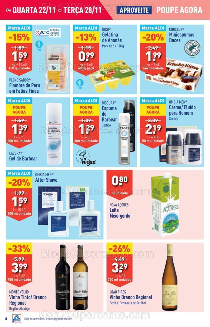 Antevisão Folheto ALDI Promoções de 22 a 28 novembro
