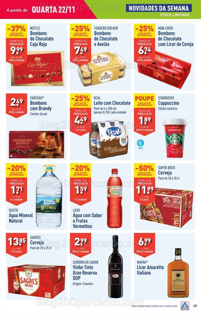 Antevisão Folheto ALDI Promoções de 22 a 28 novembro