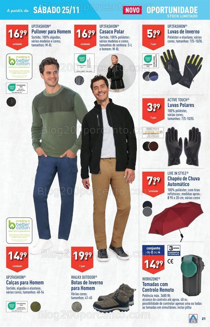 Antevisão Folheto ALDI Bazar Promoções a partir de 25 novembro