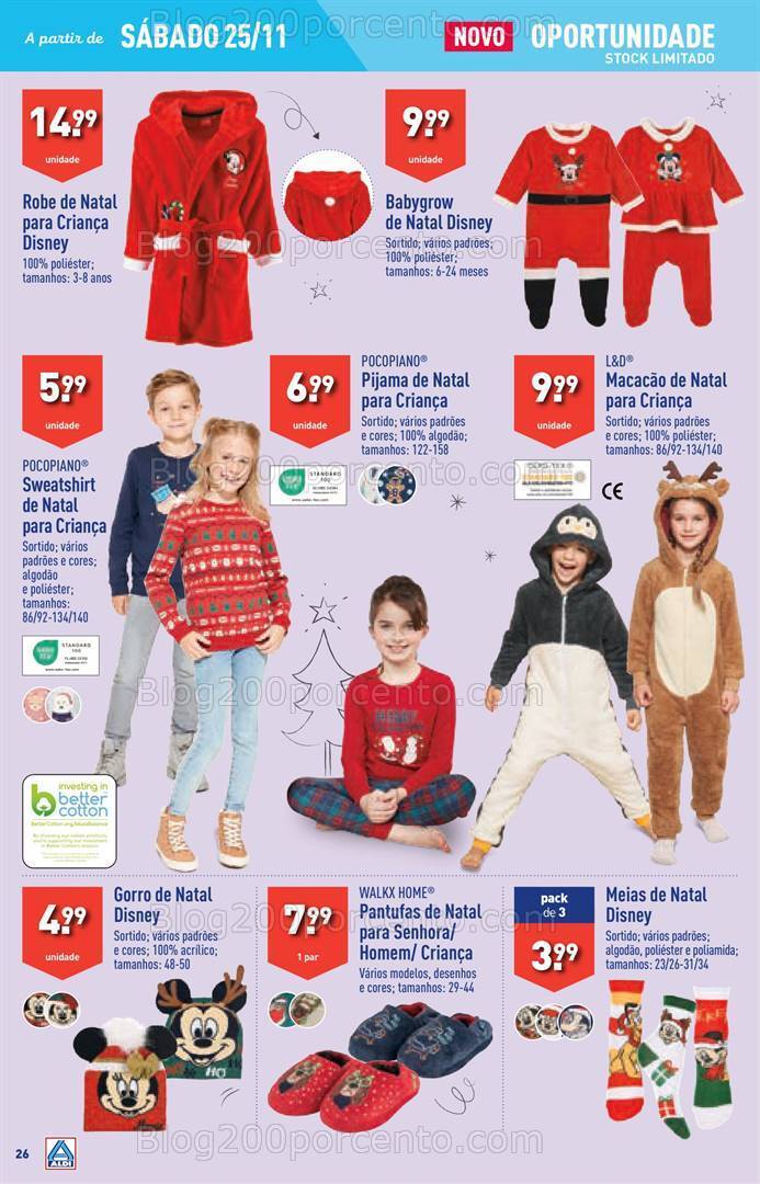 Antevisão Folheto ALDI Bazar Promoções a partir de 25 novembro