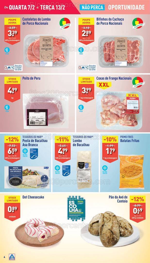 Antevisão Folheto ALDI Promoções de 7 a 13 fevereiro