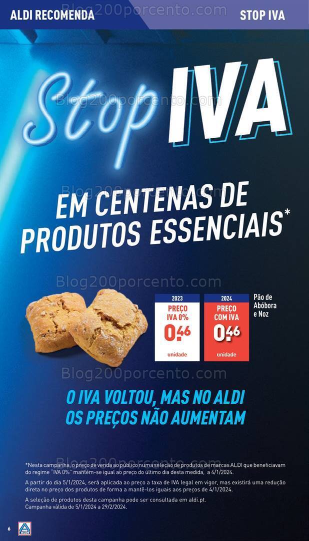 Antevisão Folheto ALDI Promoções de 7 a 13 fevereiro