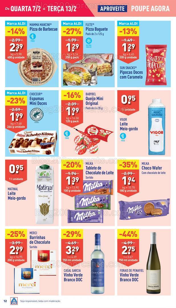Antevisão Folheto ALDI Promoções de 7 a 13 fevereiro