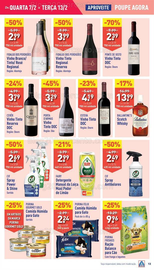 Antevisão Folheto ALDI Promoções de 7 a 13 fevereiro