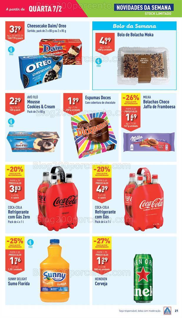 Antevisão Folheto ALDI Promoções de 7 a 13 fevereiro