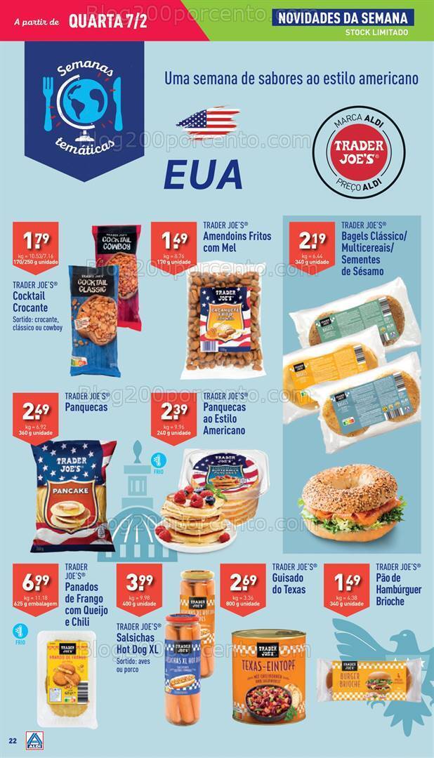 Antevisão Folheto ALDI Promoções de 7 a 13 fevereiro