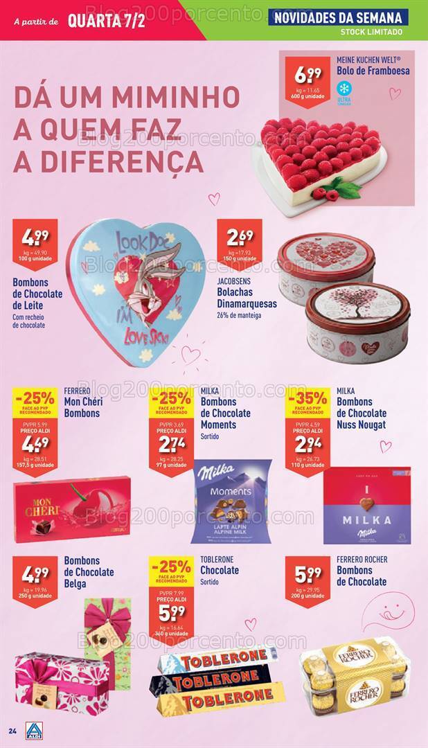 Antevisão Folheto ALDI Promoções de 7 a 13 fevereiro