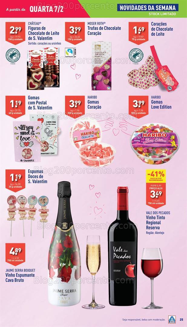 Antevisão Folheto ALDI Promoções de 7 a 13 fevereiro