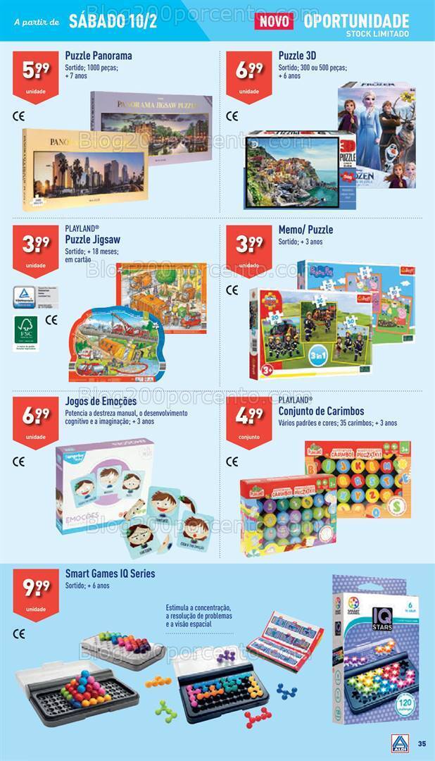 Antevisão Folheto ALDI Promoções de 7 a 13 fevereiro