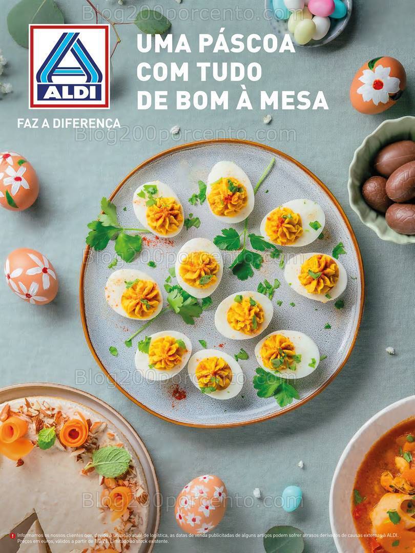 Antevisão Folheto ALDI Especial Páscoa 2024