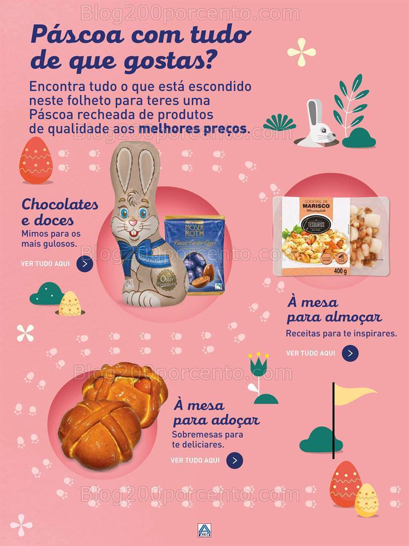 Antevisão Folheto ALDI Especial Páscoa 2024