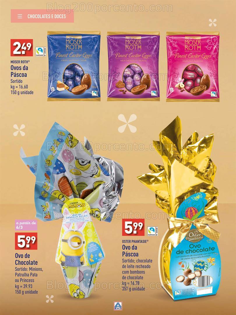Antevisão Folheto ALDI Especial Páscoa 2024