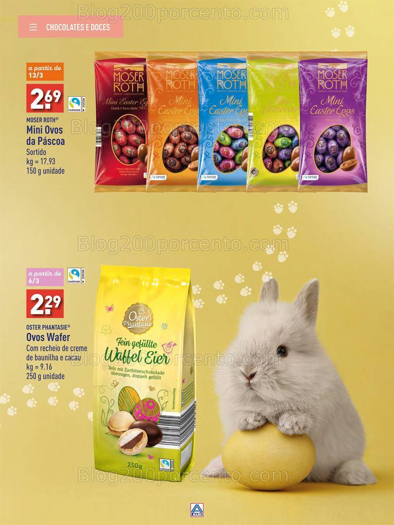Antevisão Folheto ALDI Especial Páscoa 2024