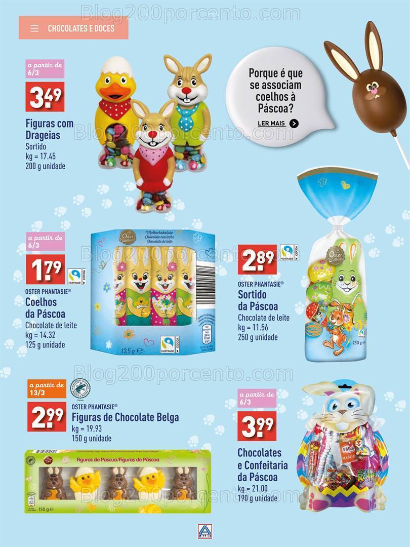 Antevisão Folheto ALDI Especial Páscoa 2024