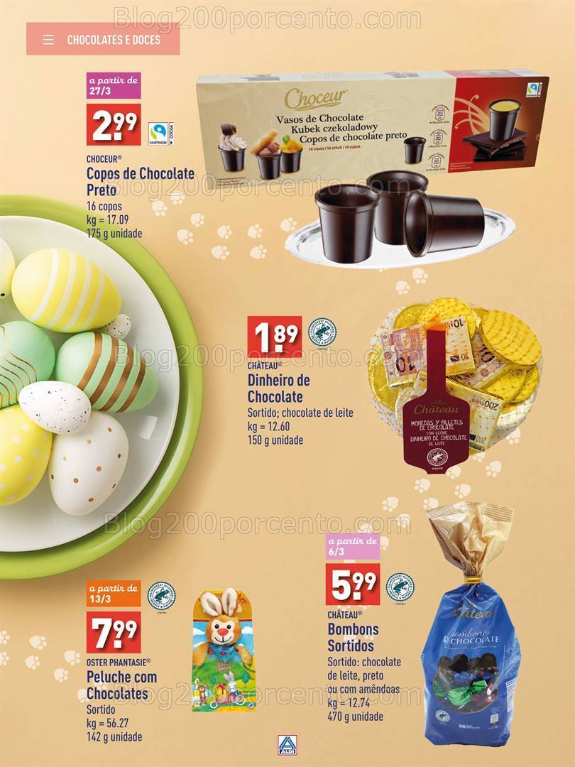 Antevisão Folheto ALDI Especial Páscoa 2024