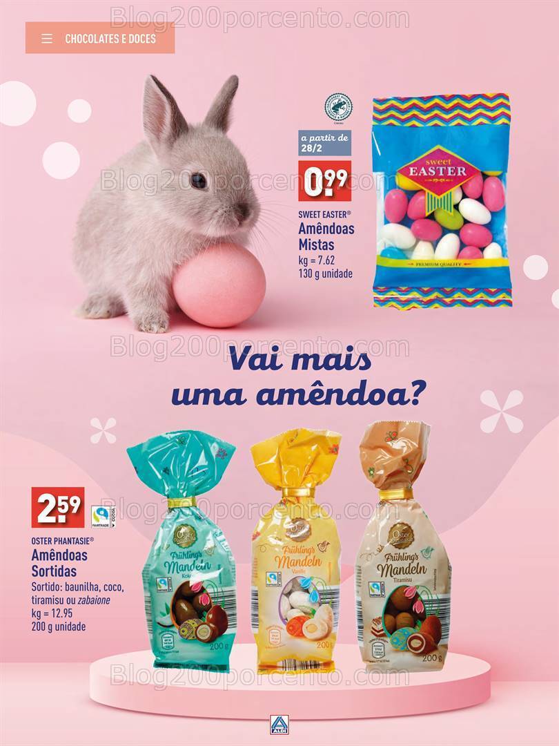 Antevisão Folheto ALDI Especial Páscoa 2024