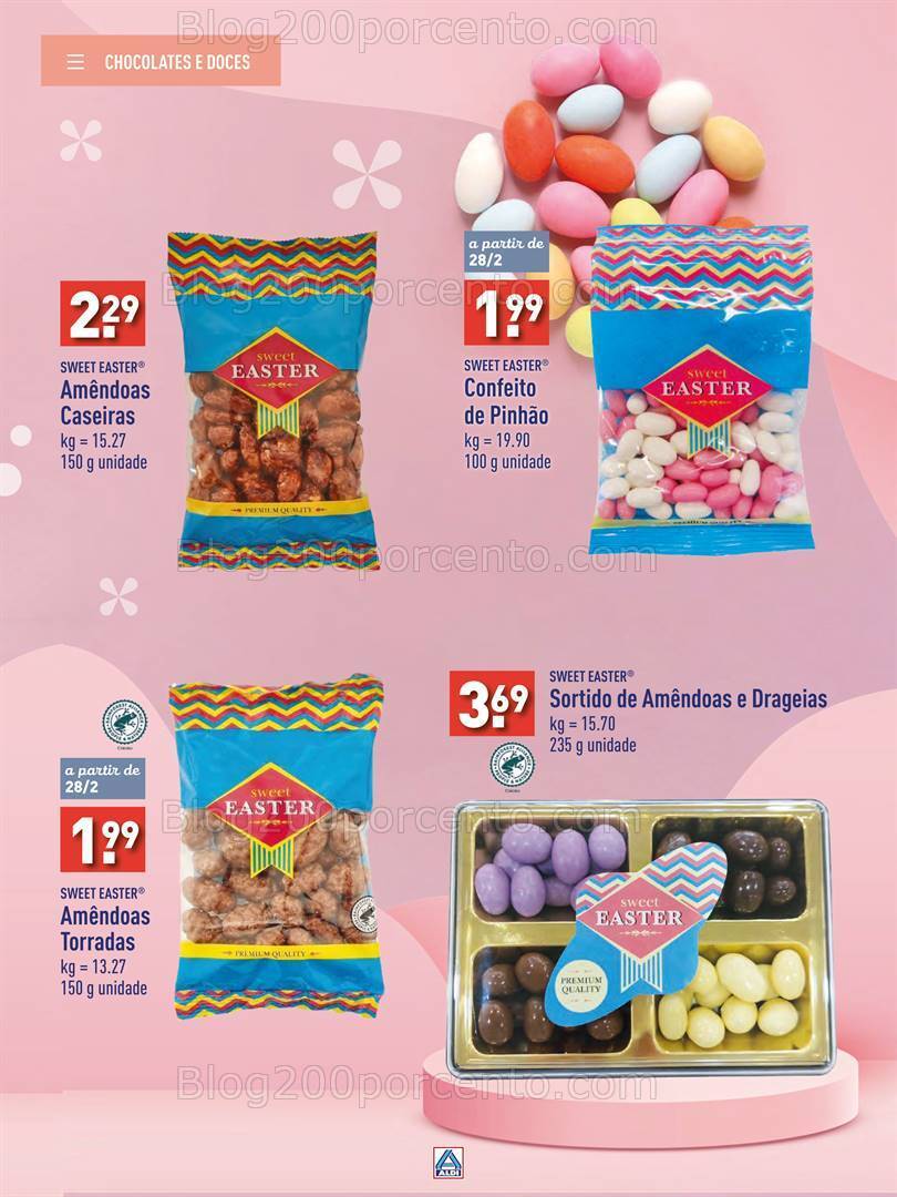Antevisão Folheto ALDI Especial Páscoa 2024