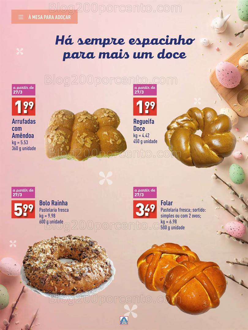 Antevisão Folheto ALDI Especial Páscoa 2024