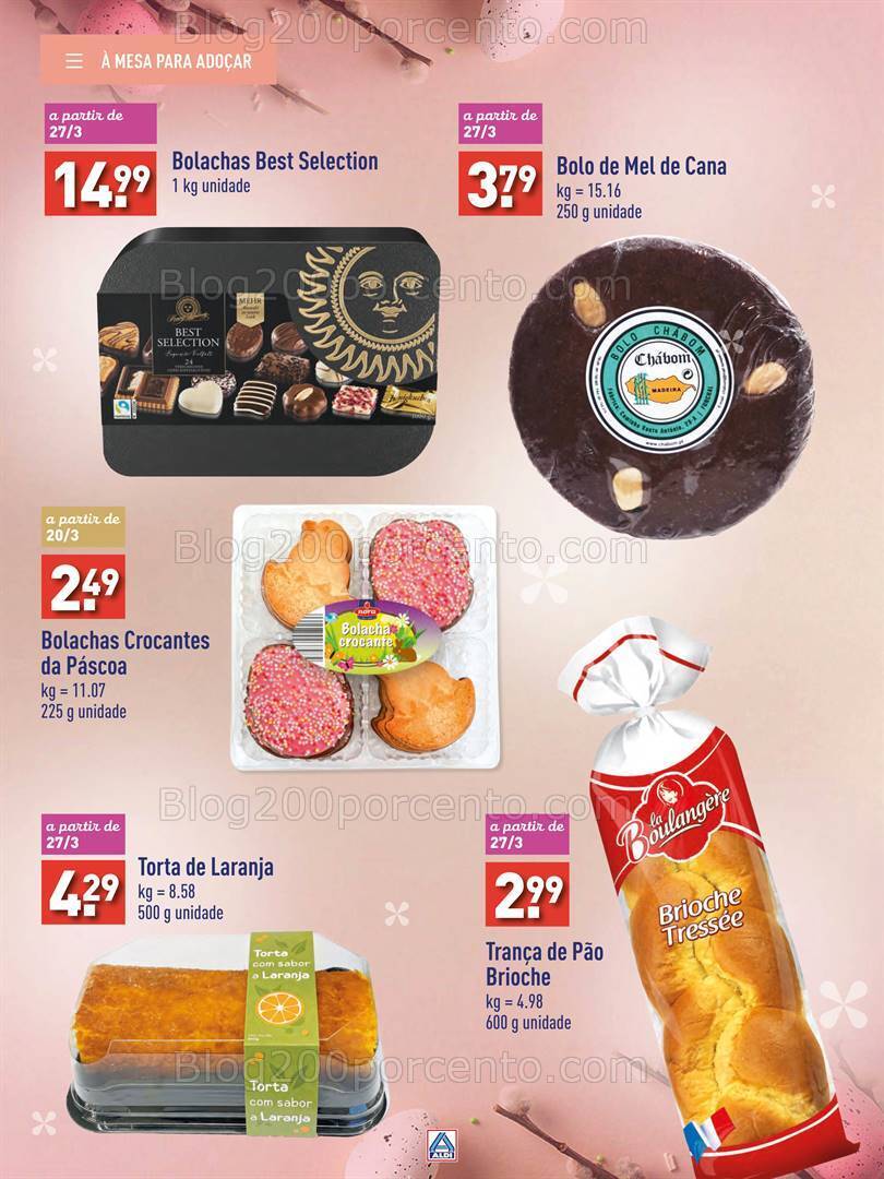 Antevisão Folheto ALDI Especial Páscoa 2024