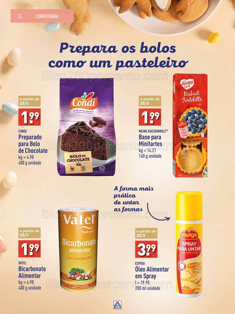Antevisão Folheto ALDI Especial Páscoa 2024