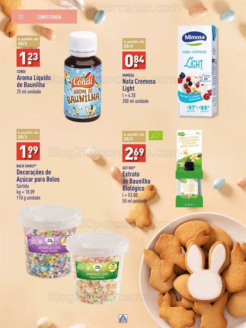 Antevisão Folheto ALDI Especial Páscoa 2024