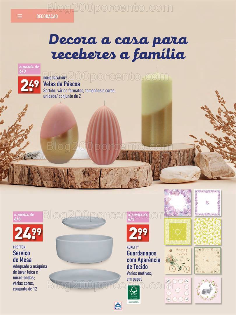 Antevisão Folheto ALDI Especial Páscoa 2024