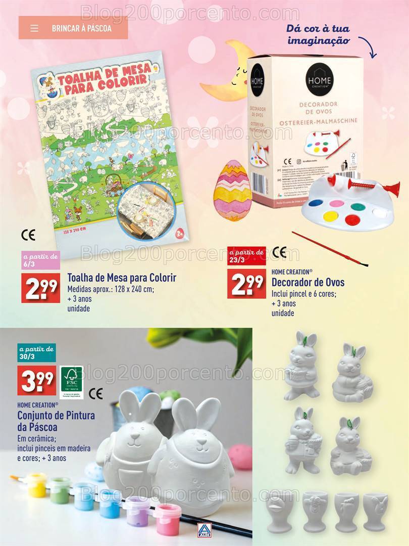 Antevisão Folheto ALDI Especial Páscoa 2024