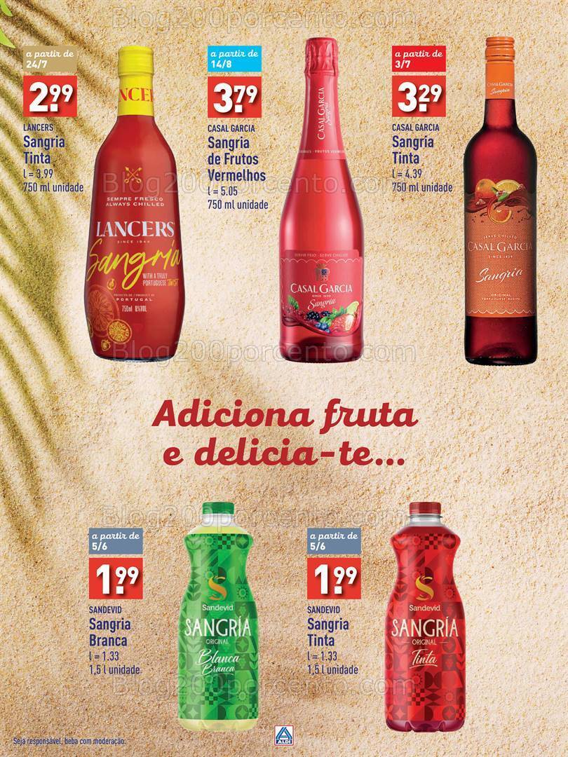 Antevisão Folheto ALDI Especial Verão Promoções de a partir de 7 junho
