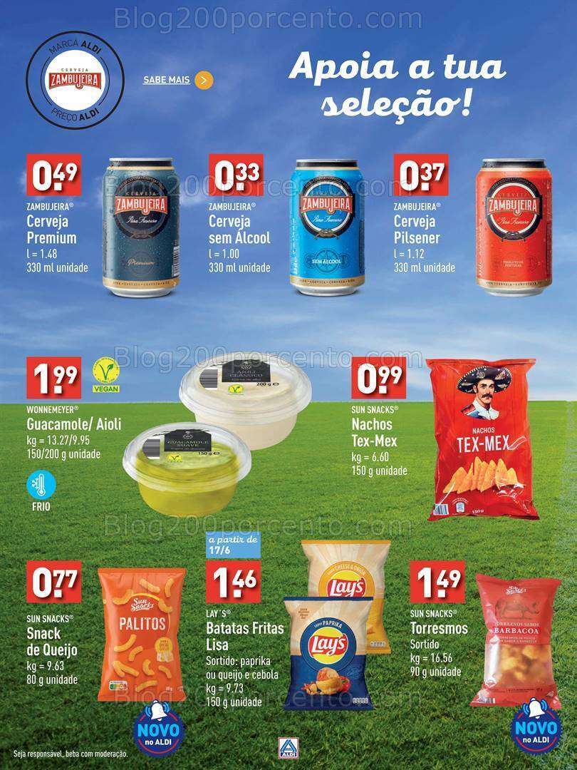 Antevisão Folheto ALDI Especial Verão Promoções de a partir de 7 junho