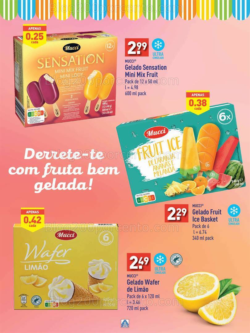 Antevisão Folheto ALDI Especial Verão Promoções de a partir de 7 junho