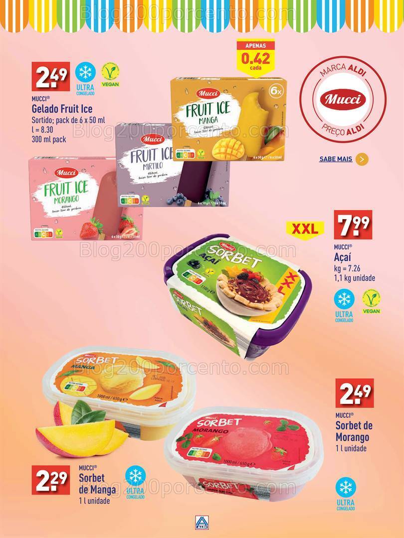 Antevisão Folheto ALDI Especial Verão Promoções de a partir de 7 junho