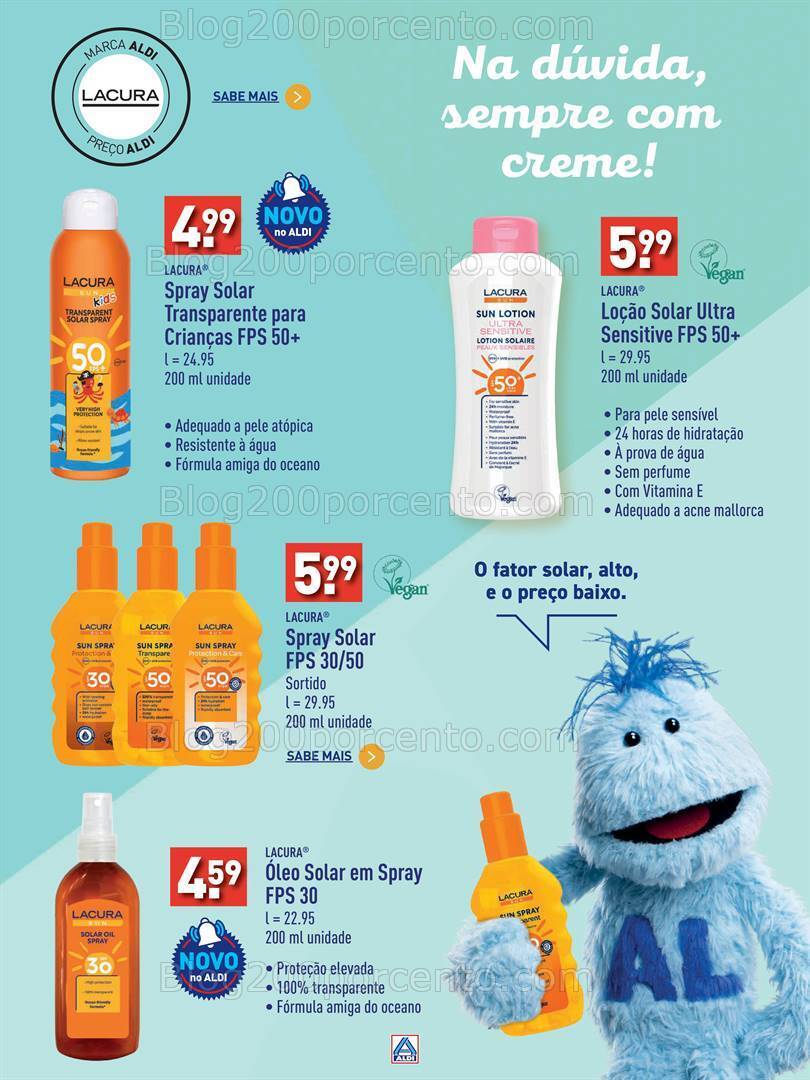 Antevisão Folheto ALDI Especial Verão Promoções de a partir de 7 junho