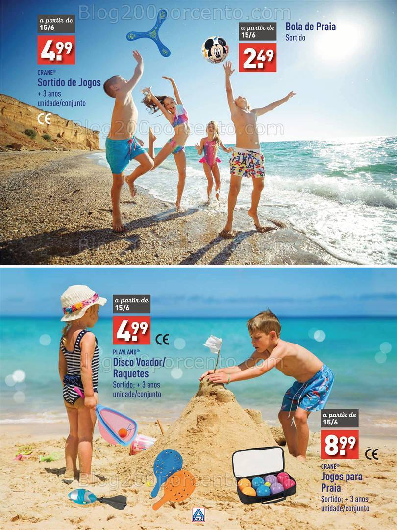 Antevisão Folheto ALDI Especial Verão Promoções de a partir de 7 junho