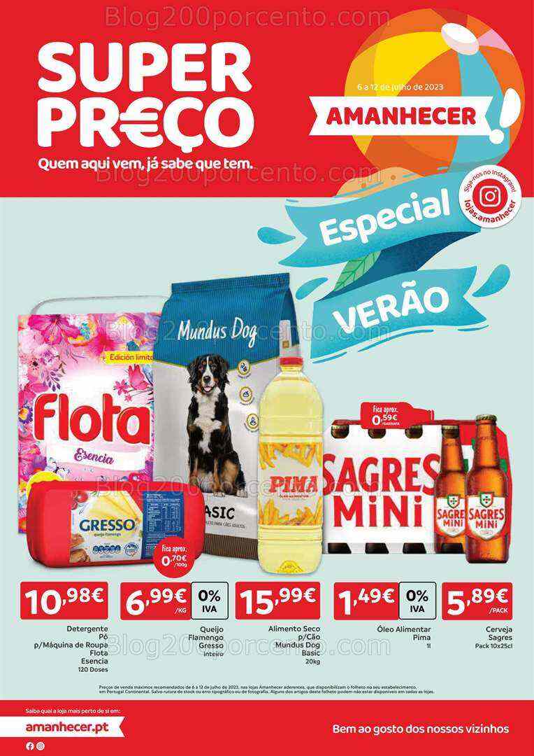 Antevisão Folheto AMANHECER Promoções de 6 a 12 julho