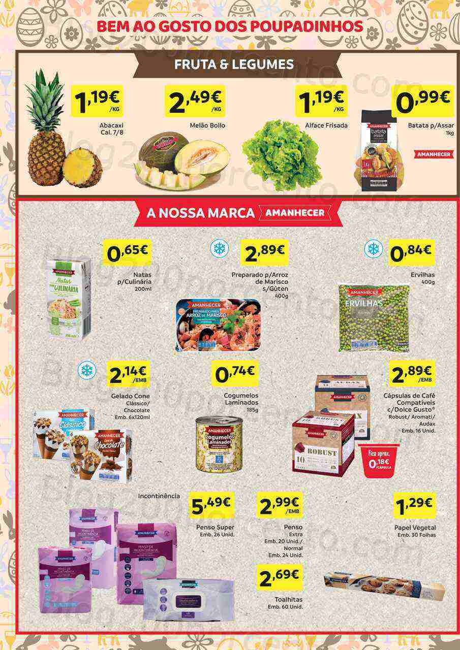 Antevisão Folheto AMANHECER Promoções de 30 março a 5 abril