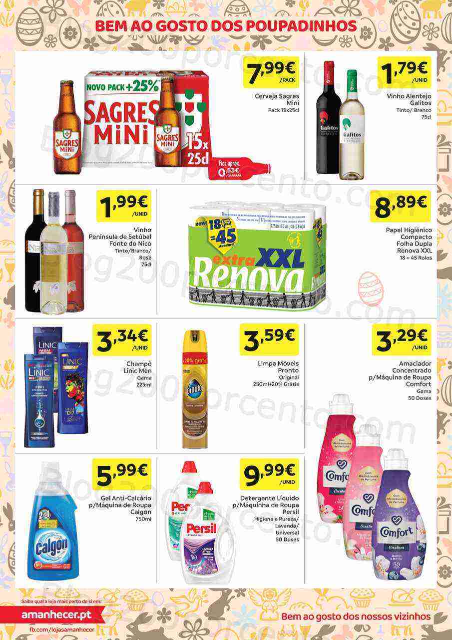 Antevisão Folheto AMANHECER Promoções de 30 março a 5 abril