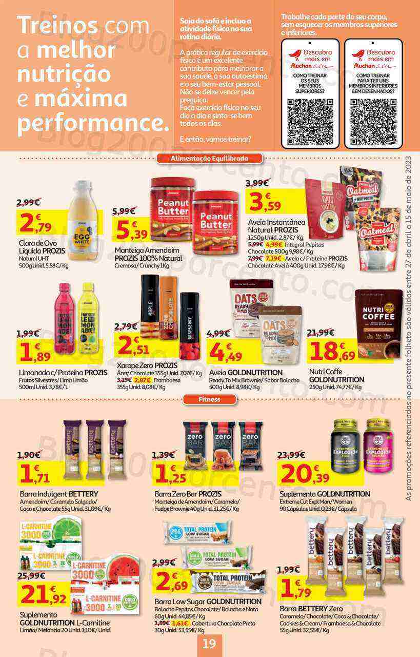 Antevisão Folheto AUCHAN Promoções de 27 abril a 15 maio