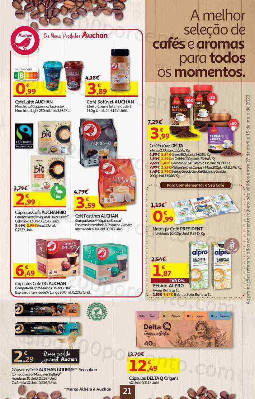Antevisão Folheto AUCHAN Promoções de 27 abril a 15 maio