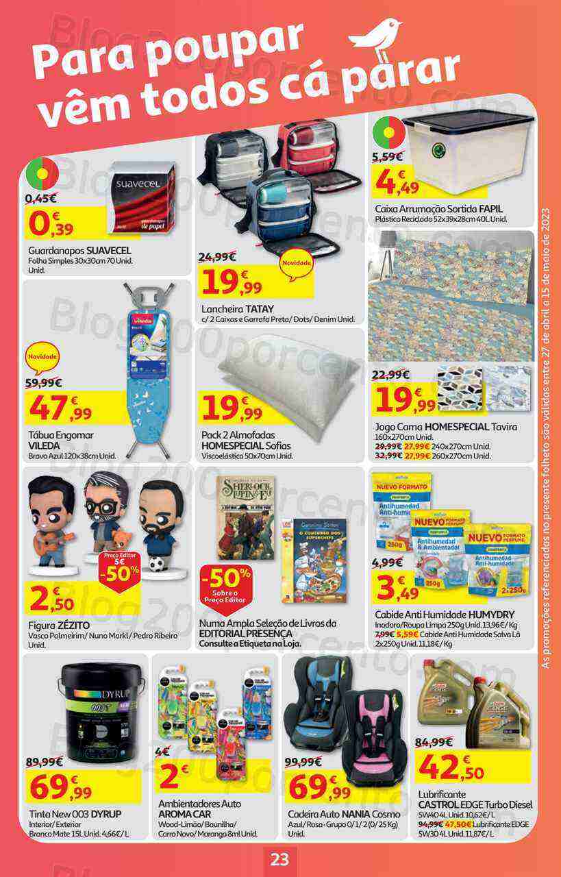 Antevisão Folheto AUCHAN Promoções de 27 abril a 15 maio