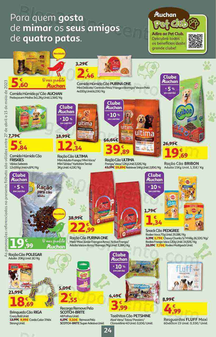Antevisão Folheto AUCHAN Promoções de 27 abril a 15 maio