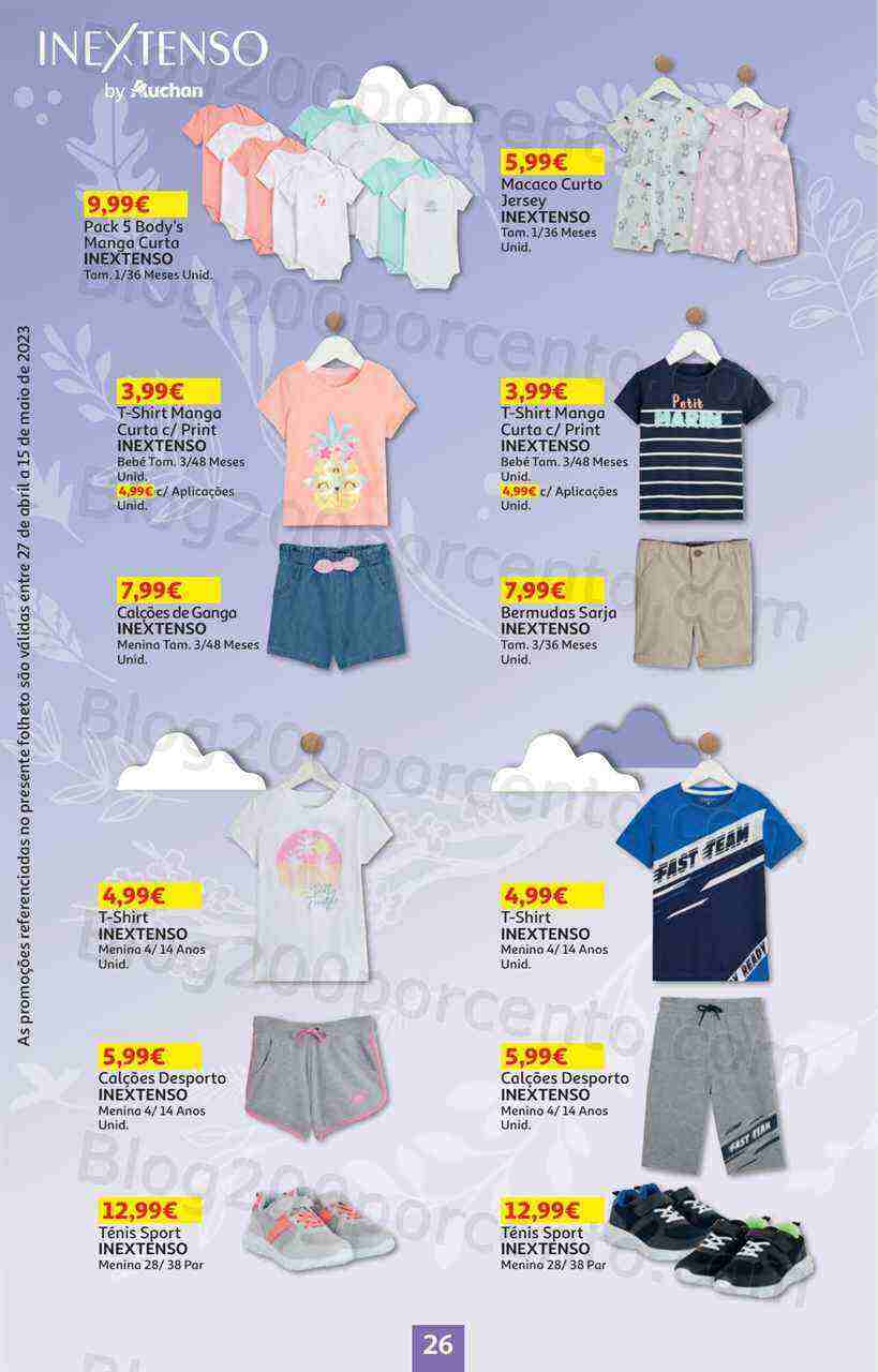 Antevisão Folheto AUCHAN Promoções de 27 abril a 15 maio