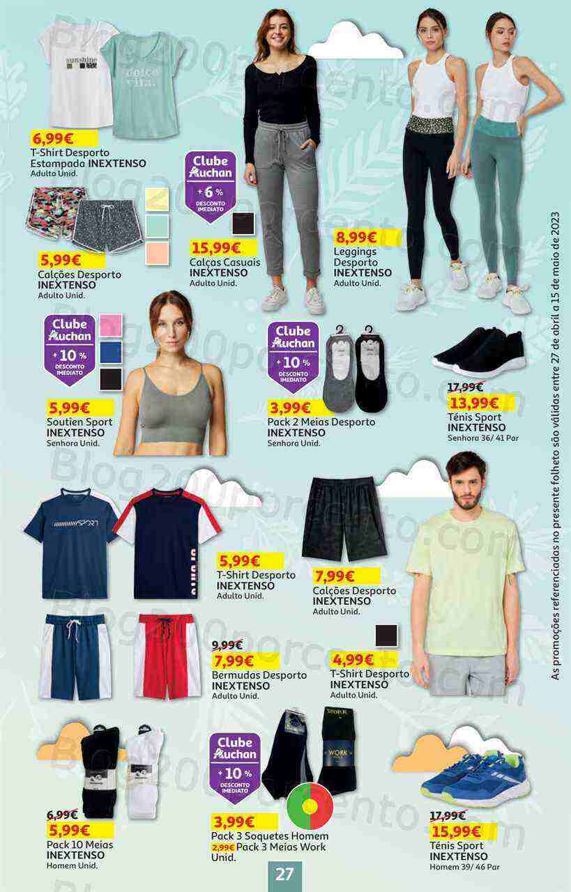 Antevisão Folheto AUCHAN Promoções de 27 abril a 15 maio