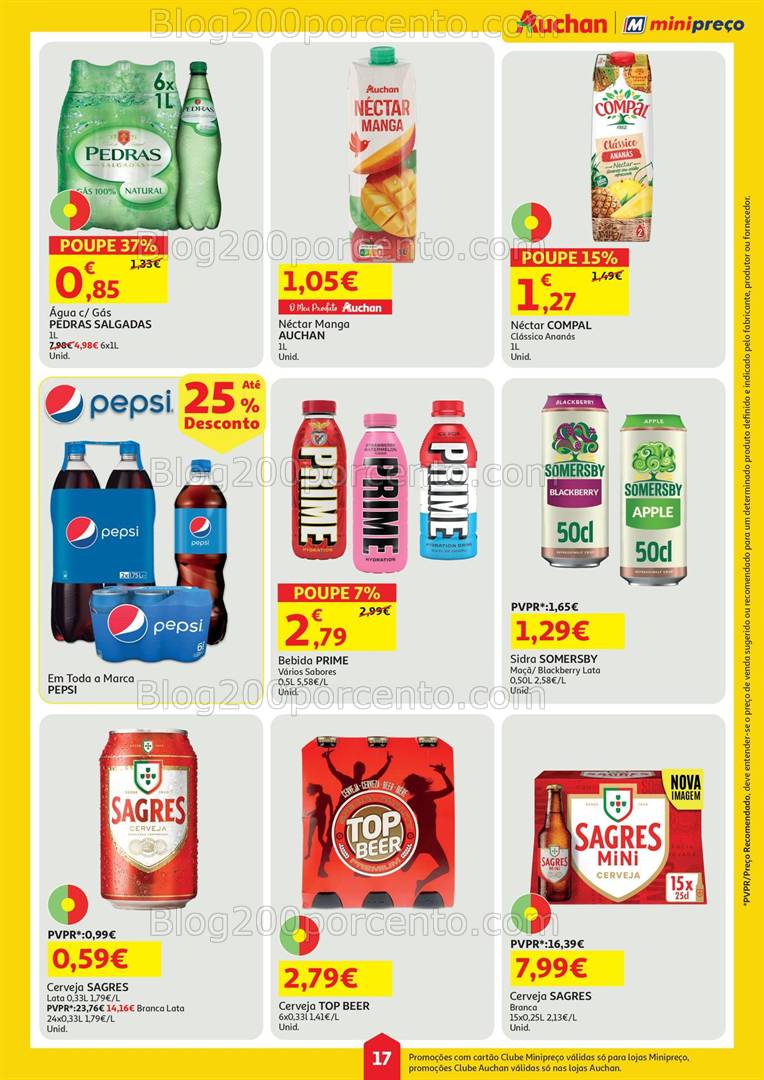 Antevisão Folheto MINIPREÇO - AUCHAN Promoções de 1 maio a 7 maio all