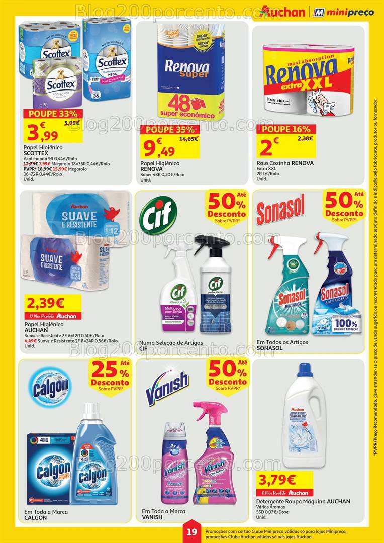 Antevisão Folheto MINIPREÇO - AUCHAN Promoções de 1 maio a 7 maio all