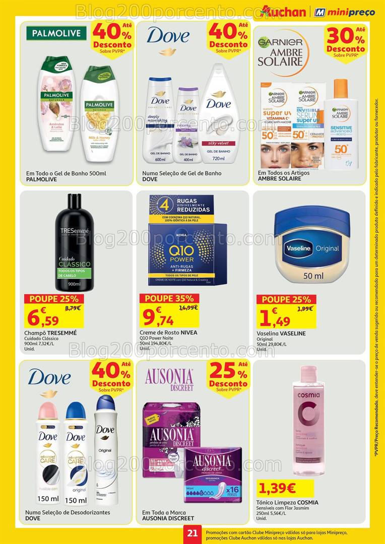 Antevisão Folheto MINIPREÇO - AUCHAN Promoções de 1 maio a 7 maio all
