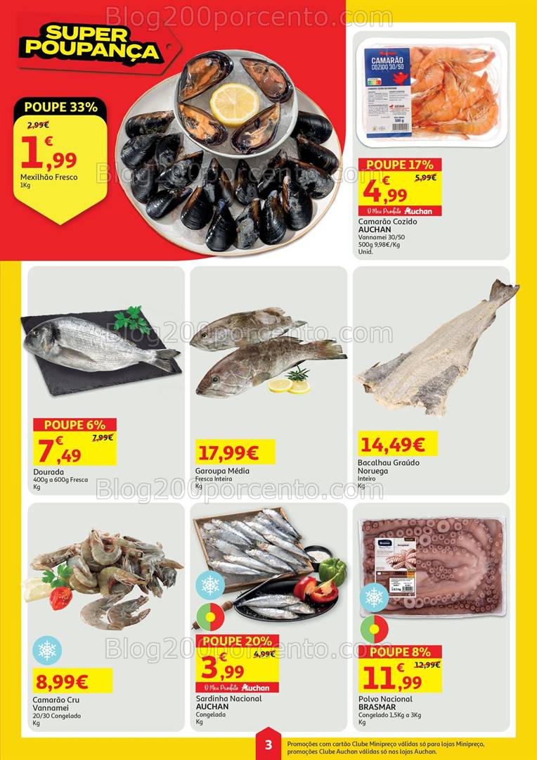 Antevisão Folheto MINIPREÇO - AUCHAN Promoções de 1 maio a 7 maio all