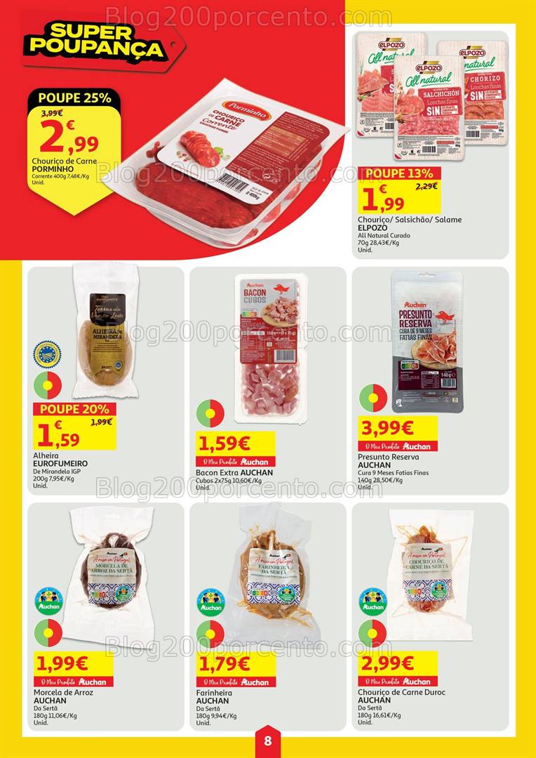 Antevisão Folheto MINIPREÇO - AUCHAN Promoções de 1 maio a 7 maio all