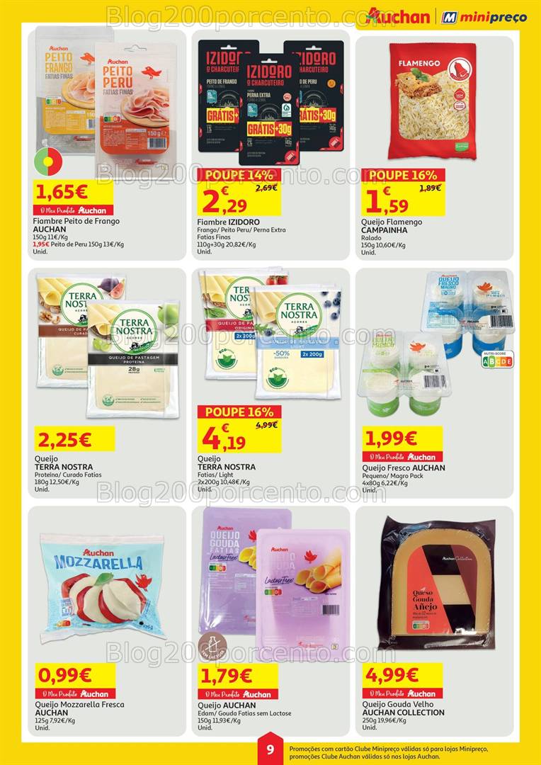 Antevisão Folheto MINIPREÇO - AUCHAN Promoções de 1 maio a 7 maio all